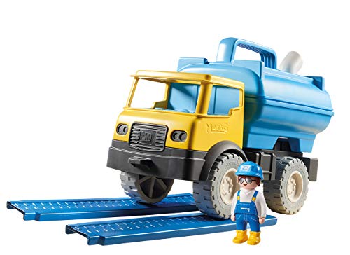 PLAYMOBIL Sand Camión Cisterna, a Partir de 2 Años (9144)