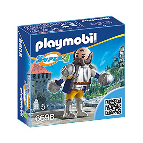 PLAYMOBIL - Super 4 Guardia Real Sir ULF Muñecos y Figuras, Color Multicolor (6698)