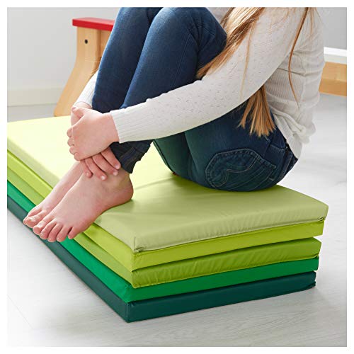 PLUFSIG Plegable Colchoneta de gimnasio Verde