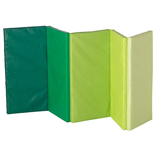 PLUFSIG Plegable Colchoneta de gimnasio Verde