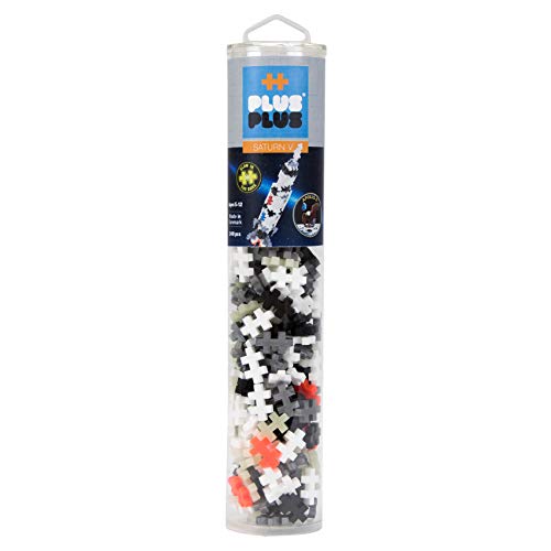 Plus-Plus 300.4182 Saturn V Rocket Mix Tube (240 piezas), multicolor , color/modelo surtido