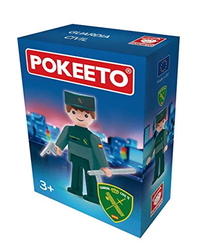 Pokeeto Guardia Civil Hombre, Multicolor, Talla Única (12609)