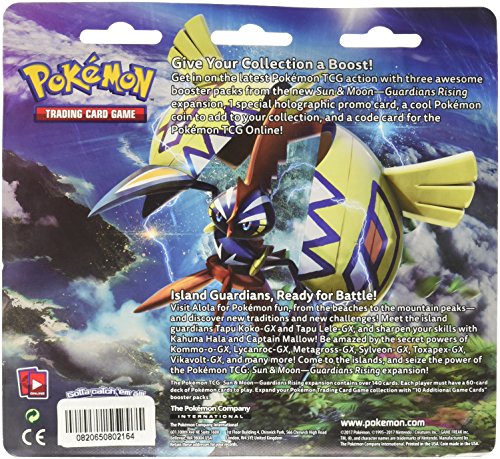 Pokemon 161 – 80216 Sol y Luna tutores Aumento Triple Pack Booster