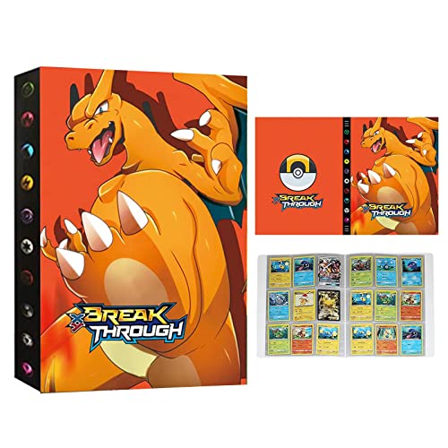 Pokemon - Álbum de tarjetas coleccionables para paquetes de álbum de recortes, cuaderno original para coleccionar tarjetas de pokemon, paquete grande, 432 unidades