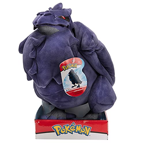 Pokemon Animal de Peluche XXL Corviknight 30 cm - Peluche Nuevo 2021 - Peluche Juguete Licencia Oficial