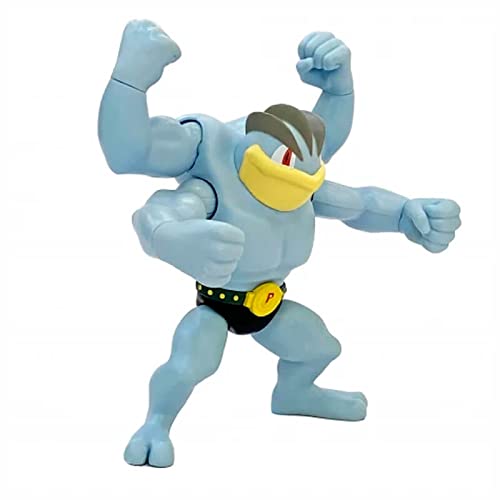 Pokemon Figura de Machomei Machamp de 11,4 cm Pokémon - Última Ola 2021 - Producto Oficial de Pokémon - Detalles dinámicos