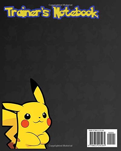 Pokemon Notebook: Pokemon Trainer's Notebook (PokemonNotebooks)