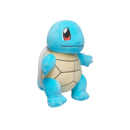 Pokemon- Peluche Gigantes Squirtle Schiggy Nueva Juguetes 2021-Pokemon Licencia Oficial, Multicolor, 30 cm (Boti BO37956)