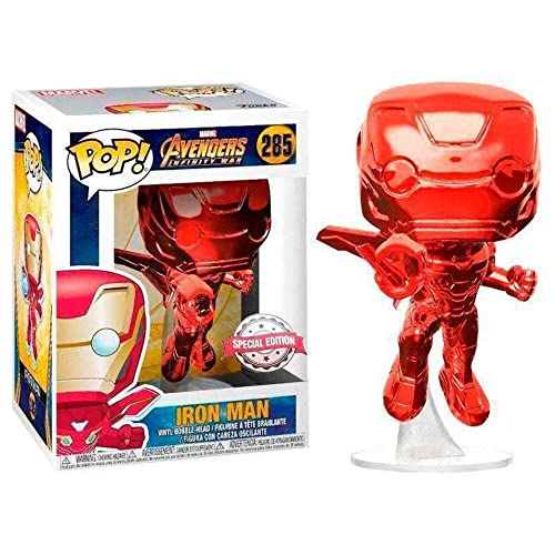 Pop! Avengers Infinity War - Figura Iron Man Red Chrome Exclusive (34263)