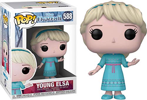 Pop Disney: Frozen 2 - Young Elsa Pop! Vinyl Figure (Includes Compatible Pop Box Protector Case)