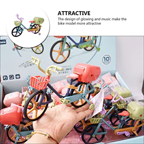 POPETPOP Mini Bicicletas de Dedo Bicicleta de Montaña BMX Bicicleta Novedosa Juego para Niños Niños Niñas Color Azar