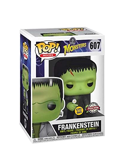 Popsplanet Funko Pop! Movies – Universal Studios Monsters – Frankenstein (Glow in The Dark) Exclusive to Special Edition #607