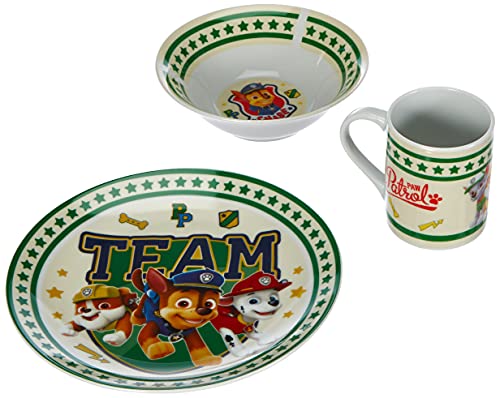 p:os handels Set Desayuno Paw Patrol 3 Piezas, Color carbón, 0 (p:os Handel gmbh 29457088)