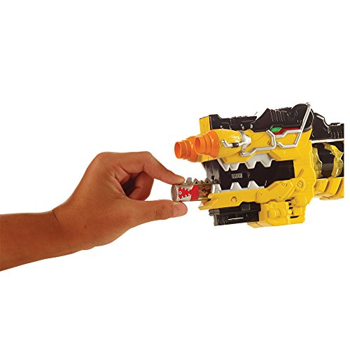 Power Rangers Dino Charge - Juguete Morpher DX con Luces, Color Amarillo (Bandai R42000)