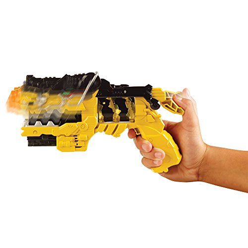 Power Rangers Dino Charge - Juguete Morpher DX con Luces, Color Amarillo (Bandai R42000)