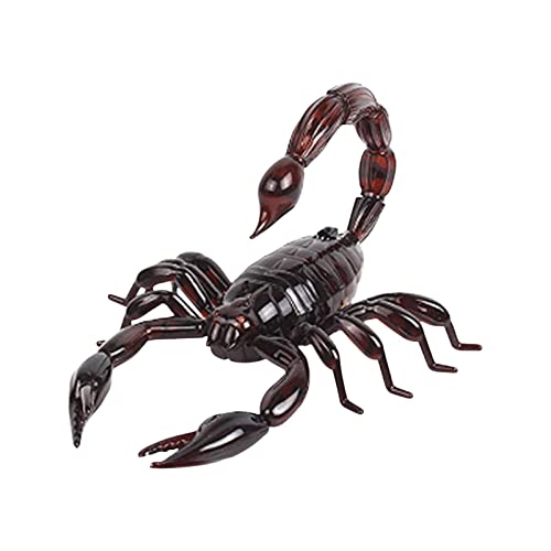 Pratvider Scorpion Toys para niños - Control Remoto Animales Infrarrojos Scorpion Scary Trick Prank Insecto Innovador Mock Bugs Modelo de Juguete para Fiestas navideñas