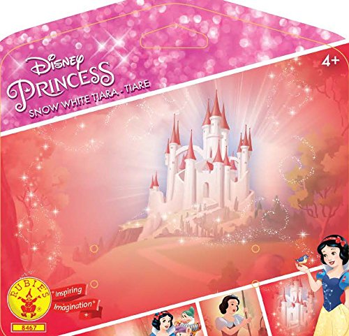 Princesas Disney - Tiara de Blancanieves, color rojo, Talla única (Rubie's 8467)