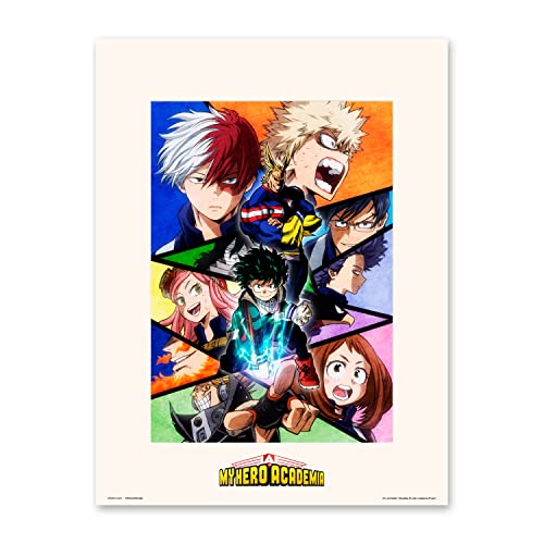 Print My Hero Academia second season 1 - Lamina decorativa My Hero Academia / Print 30x40 My Hero Academia - Producto con licencia oficial