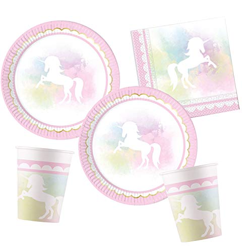 Procos 10118515 Party Set Unicornio Believe In Unicorn