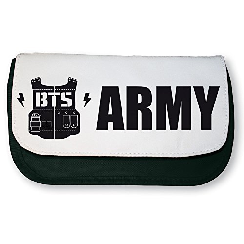 PTP – Estuche escolar negra K-pop BTS Army