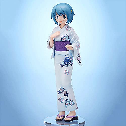 Puella Magi Madoka Magica Miki Sayaka - Figura de animación de PVC de excelente diseño, gran relación calidad-precio (colección decorativa)