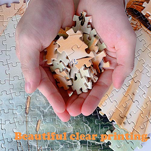 Puzzle 1500 Piezas para Adultos,Rompecabezas De Madera Perro Cavalier King Charles Spaniel Puzzles Educativos Juguetes Rompecabezas de Piso de Impresión de Alta Definición