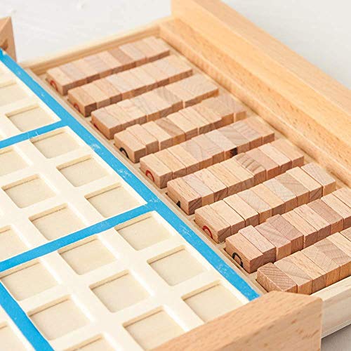 Puzzle De Sudoku De Madera, Juego De Mesa De Madera De Sudoku Con Cajón, Matemáticas Cerebro Teaser Juguetes De Escritorio Para Niños Niños Early Educational Brain Game 1set