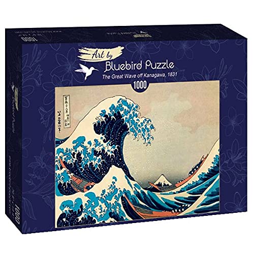 Puzzle Hokusai La Ola de Kanagawa 1000 Piezas