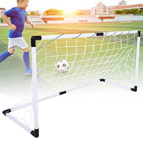 PYMQSM Kit de Puerta de portería de fútbol para niños Plegable al Aire Libre con Juguetes de Entrenamiento de Bomba de Bolas