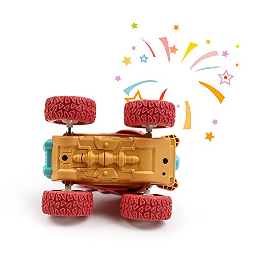 QHYZRV Dinosaurio Pull Back Cars Fun Cars Coches de dibujos animados Coches deportivos Animal Pull Back Cars Friction Cars Modelo de alta simulación Cars Scene Parking Hobby Toy Cars Niños, niñas, niñ