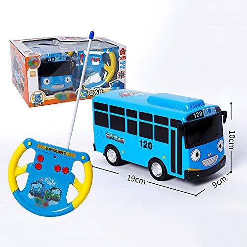 QHYZRV Music Bus Bus Educación temprana Multifuncional Educativo Autobús escolar Coche eléctrico Music Bus Hobby Coche de juguete Coche deportivo recargable de 2,4 GHz RC Niños, niñas, niños adultos R