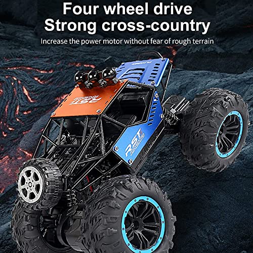 QHYZRV RC Cars 1:20 Scale Metal Shell Alloy RC Car, Control Remoto Off Road Monster Trucks Cars para Niños, High Speed ​​Racing Car 2.4Ghz Hobby Vehículos Juguetes Regalos