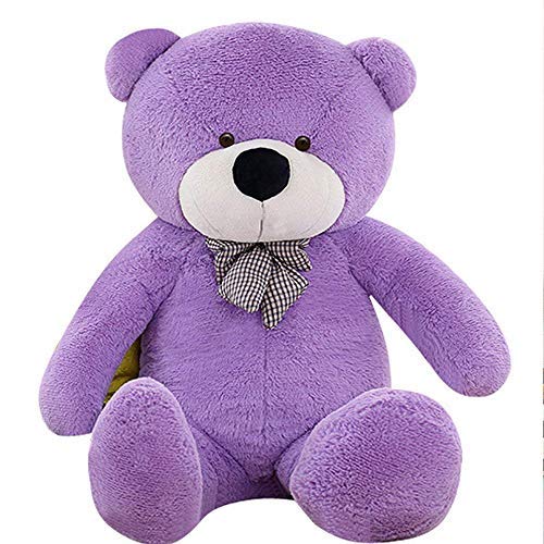 QIANGUANG Almohada Gigante Oso de Peluche Oso de Peluche Grande de XXL (Púrpura)