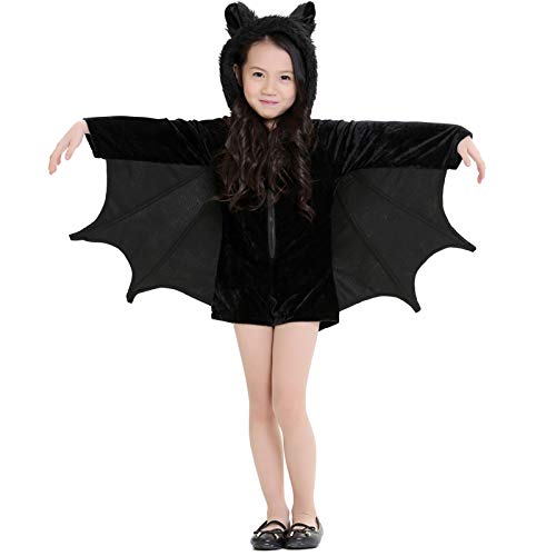 Qiuge Palo de vampiro ropa for el traje de Halloween de los niños y las mujeres escenario de funcionamiento de ropa Cosplay, tamaño: M, busto: 90cm, largas de la ropa: 70 cm, altura sugerida: 135-150c