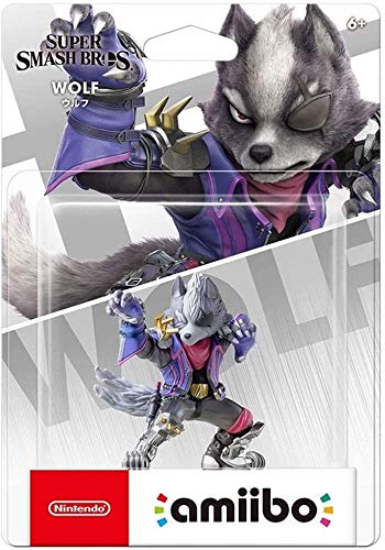 Qivor Super Smash Bros. Wolf Figurine!Super Smash Bros. Series Figure Figure Game Masterpiece Collectible Figura de Japón Importación (Wii U / 3DS / Switch)