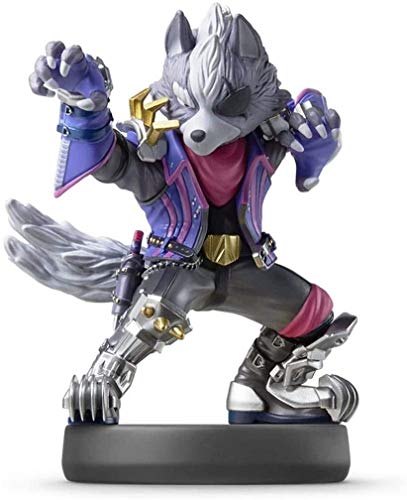 Qivor Super Smash Bros. Wolf Figurine!Super Smash Bros. Series Figure Figure Game Masterpiece Collectible Figura de Japón Importación (Wii U / 3DS / Switch)