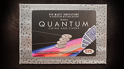 Quantum Coins (Euro 50 Cent Red Card) Gimmicks and Online Instructions by Greg Gleason and RPR Magic Innovations