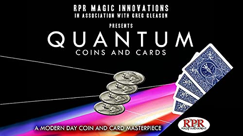 Quantum Coins (Euro 50 Cent Red Card) Gimmicks and Online Instructions by Greg Gleason and RPR Magic Innovations