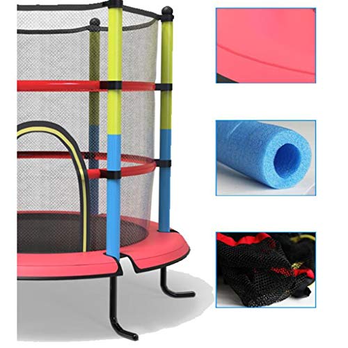 QWZ Trampolín Fitness Cama elástica Mini Cama elástica de Ejercicio físico trampolín reboteador Trampette de Gimnasio, Entrenamiento Cubierta, trampolín Trampolín Interior/Exterior (Color : A)