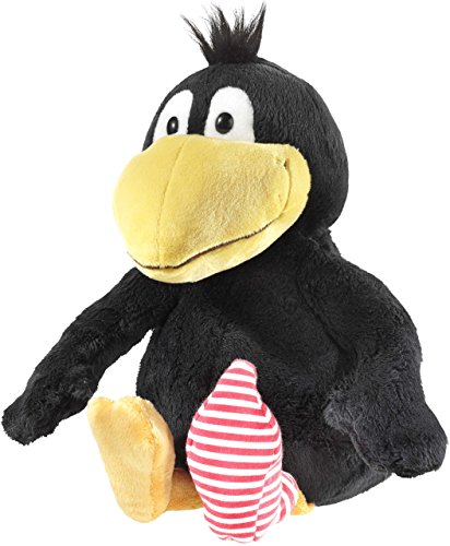 Rabe Socke 797574 - Peluche pequeño, Color Negro