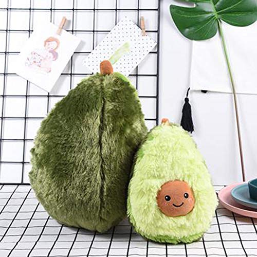 RAINBEAN Aguacate Peluche Juguete, Mini Almohada Peluche - Cojín Suave Cómodo de Decoración para Casa,salón,Dormitorio–Regalo Ideal Cumpleaños o Navidad-15.75IN