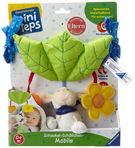 Ravensburger 04455 Juguetes para niños, Mini pequeños Pasos móvil para Silla de Paseo