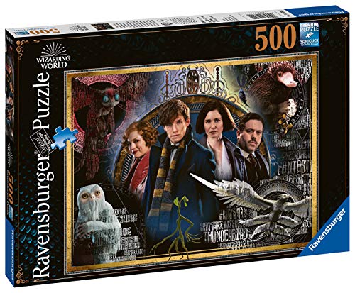 Ravensburger-14820 Ravensburger Fantastic Beasts - The Crimes of Grindelwald 500 Piezas Rompecabezas, Multicolor (14820)