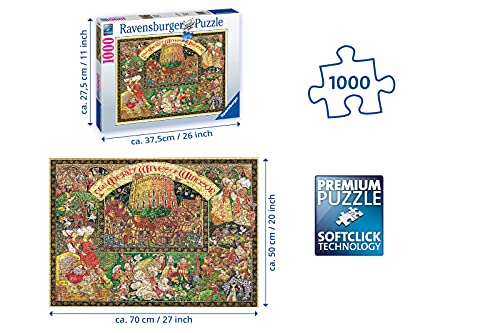 Ravensburger 16809 Windsor Wives 1000 Piezas Rompecabezas para Adultos y niños a Partir de 12 años