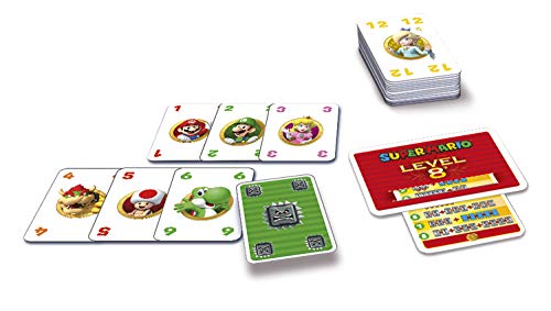 Ravensburger 26070 Super Mario Level 8 - Juego de Cartas a Partir de 8 años, Juego de Sociedad para 2-6 Jugadores, Juego Familiar, edición Super Mario (versión Alemana)