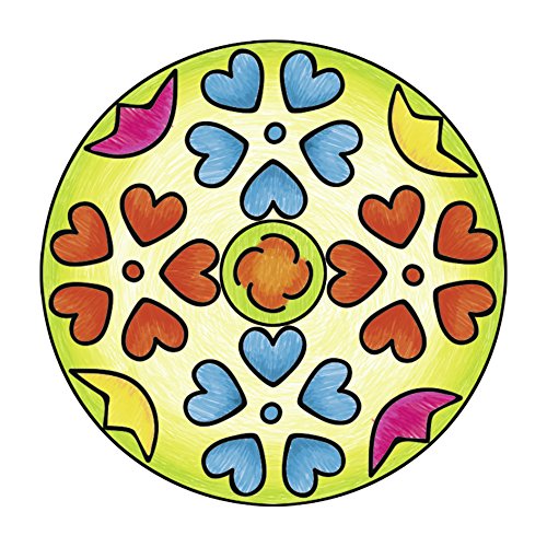 Ravensburger - 29809 - Pintura En el número - Flores y Mariposas 2 En 1 Mandala