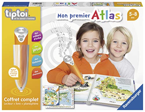 Ravensburger 4005556000326 - Estuche completo con lector interactivo y libro Atlas , color/modelo surtido