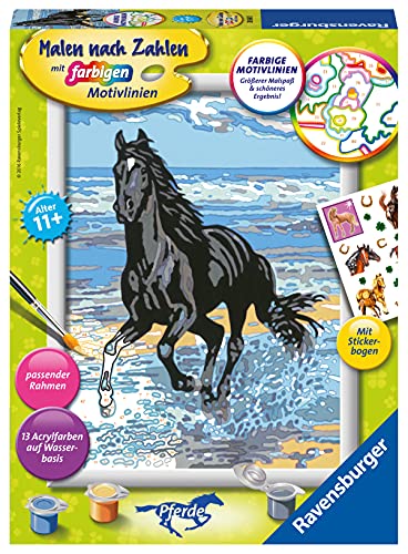 Ravensburger - Creative Leisure - Caballo Negro 28565 Versión Alemana