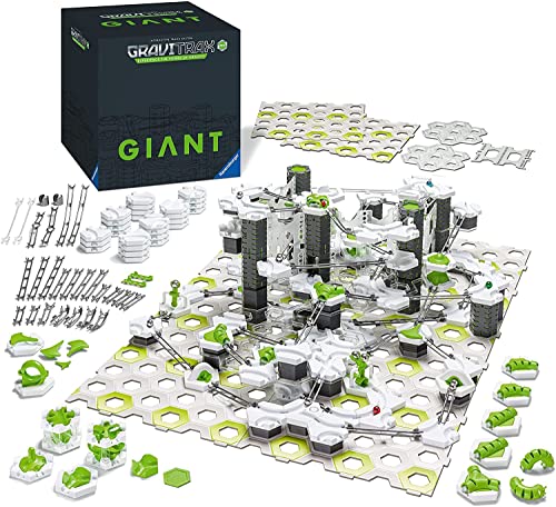 Ravensburger - GraviTrax Starter PRO Set Giant, exclusivo de Amazon, Juego STEM innovador y educativo, Edad recomendada 8+, La pista de canicas del futuro - 35 x 35 x 35 cm