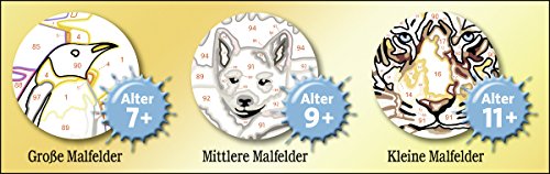 Ravensburger Malen Nach Zahlen- Haflinger, Color Amarillo (28652)